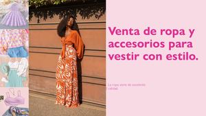 Venta De Ropa Y Accesorios Para Vestir