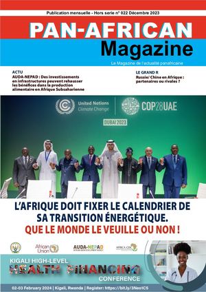 Pan African Magazine Decembre 2023