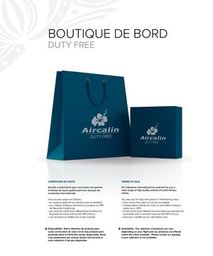 Aircalin Duty Free Jan Fev 2024