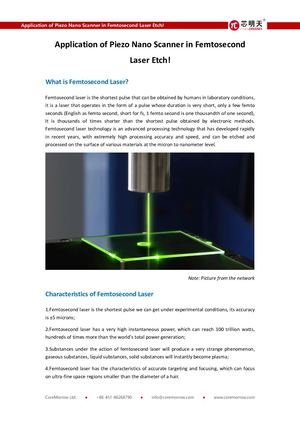Calaméo - Application Of Piezo Nano Scanner In Femtosecond Laser Etch