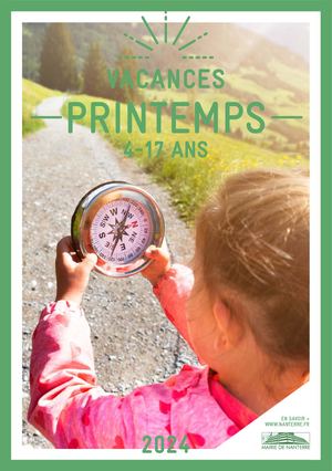 Brochure sejour 4-17 ans printemps 2024