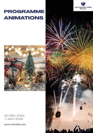 Programme animations du 30 décembre au 7 janvier