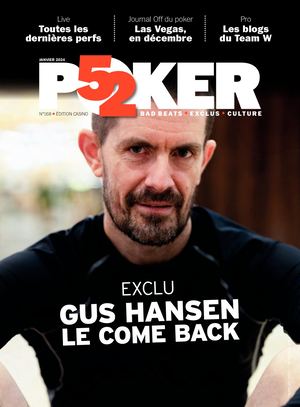 Poker52, numéro 168, janvier 2024