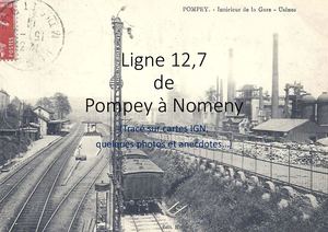 Ancienne Ligne 12,7 De Pompey à Nomeny