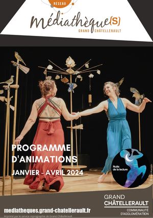 Programme 2024 Janvier à Avril