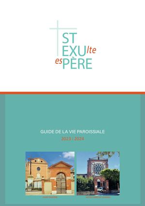 Guide De La Vie Paroissiale Janvier 2024