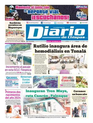 Portada, Martes 2 De Enero De 2024