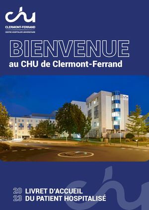 Livret d'accueil du patient hospitalisé