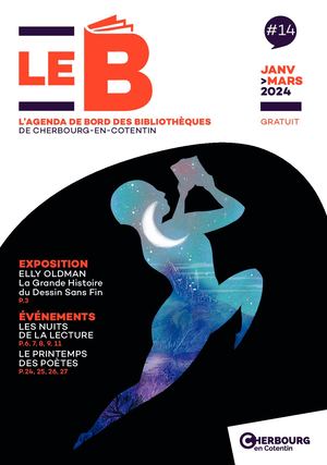 Le B#14 : programme des bibliothèques de Cherbourg-en-Cotentin janvier-mars 2024