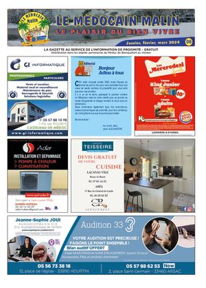 Le Médocain N°6 - Janv, fév, mars 2024
