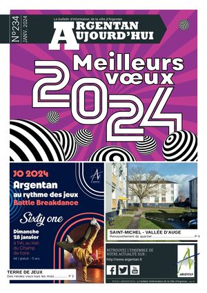 Argentan Aujourd'hui n°234 - janvier 2024