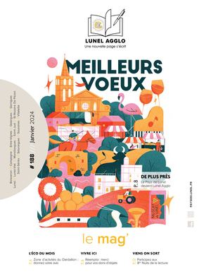 Lunel Agglo le mag' 188 - janvier 2024
