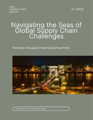 Navigating the Global Supply Chain Challenges