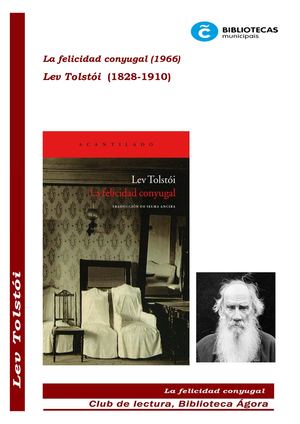 La felicidad conyugal, Lev Tolstói