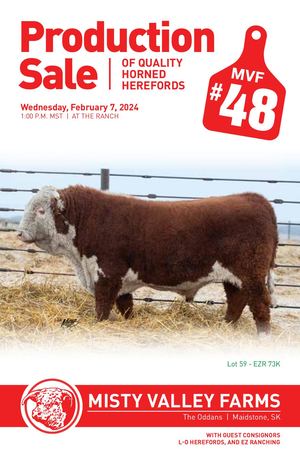 Misty Valley Farms 48th Annual Production Sale
