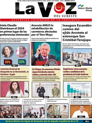 La Voz del Sureste 04 01 2024