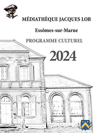 Programme culturel Médiathèque Jacques Lob