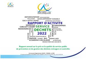 Rapport Annuel Service Déchets 2022 - Communauté D'agglomération Chauny Tergnier La Fère