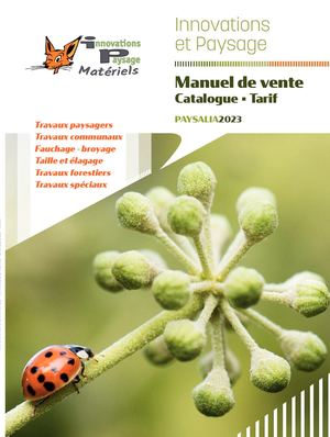 Catalogue Innovations et Paysage édition SalonVert 2022