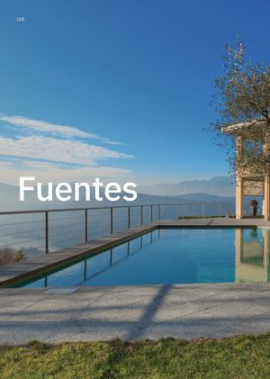 Fuentes Jardín Terraza