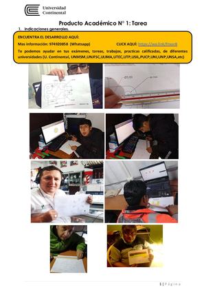 Producto Académico 01 Tarea A Dibujo A La Ingenieria