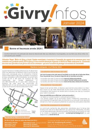 Givry Infos - Janvier 2024