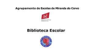 Guia do Utilizador da Biblioteca Escolar