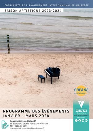 Conservatoire de Malakoff - Janvier-Mars 23/24