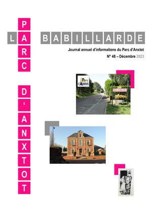 PARC D'ANXTOT - Babillarde Dec 2023