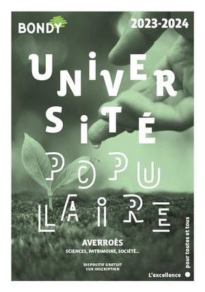 Université Populaire 2023-2024