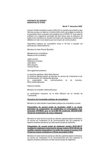 2020 12 01 - Consultation Publique