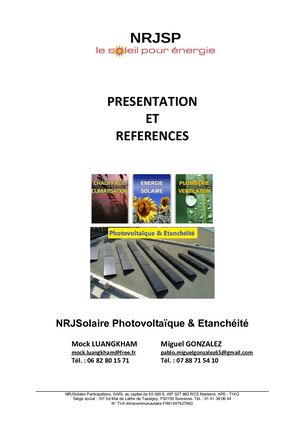 Les réalisations de NRJSP