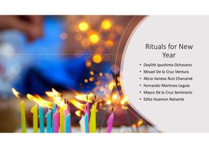 Rituals For New Year