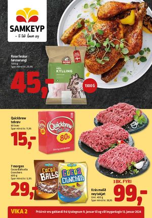 Samkeyp tilboðsblað vika 2 2024