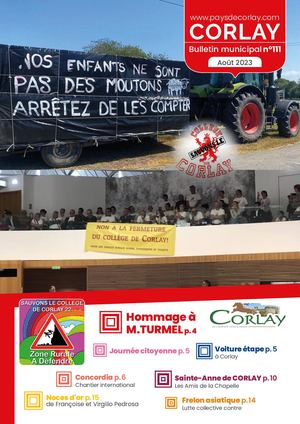 Bulletin municipal Corlay n° 111