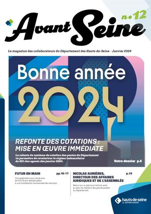 AVANT SEINE N° 12 JANVIER 2024