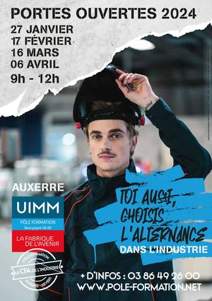 JPO 2024 - Pôle Formation 58-89 Site d'Auxerre