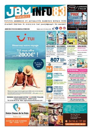 JBM INFO83 - Janvier2024