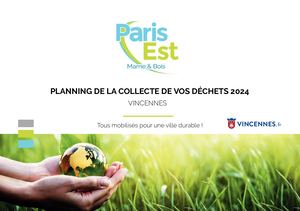 Planning 2024 de Collecte des Déchets à Vincennes