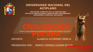 Civilizacion Pukara