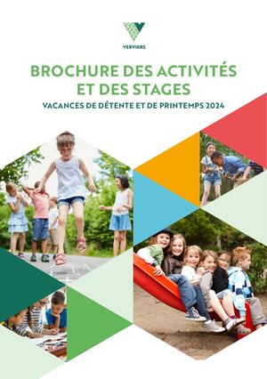 Brochure Accueil Temps Libre Vacances de Détente et de Printemps 2024