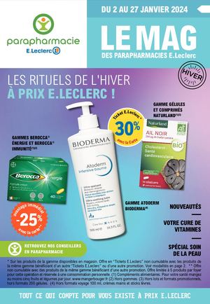 Magazine Hiver Parapharmacie
