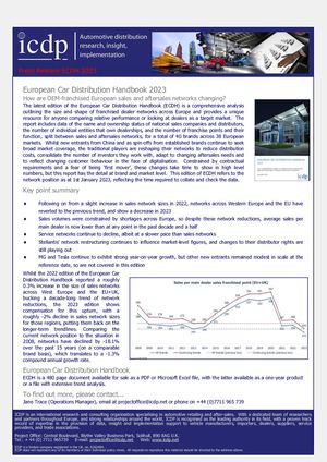 ICDP ECDH 2023 Press Release