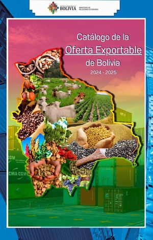 Catalogo Oferta Exportable  de Bolivia 2024 2025