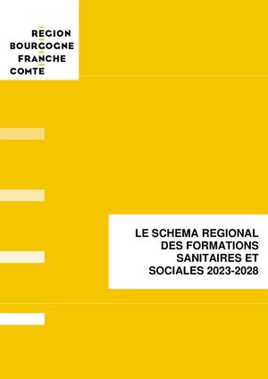 Schéma régional des formations sanitaires et sociales 2023-2028