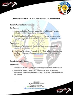 Apologetica Adventistas