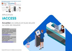 Calaméo - Presentation Application Tactile Iaccess Comline Digital