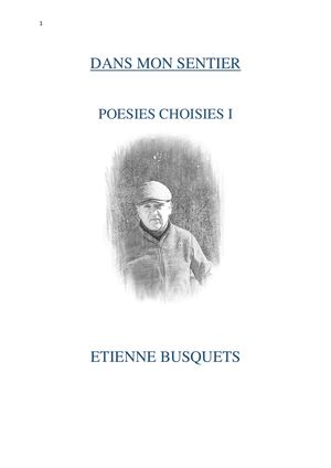 Dans mon sentier, Poésies Choisies 1