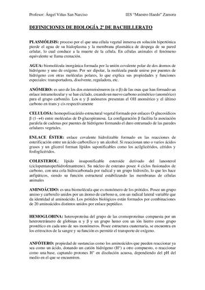 Definiciones 2ºbc Nuevas