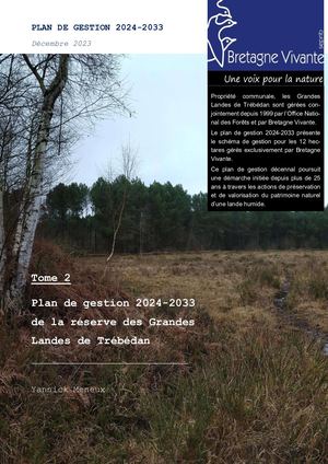 Les Grandes Landes de Trébédan - Plan de gestion 2024-2033